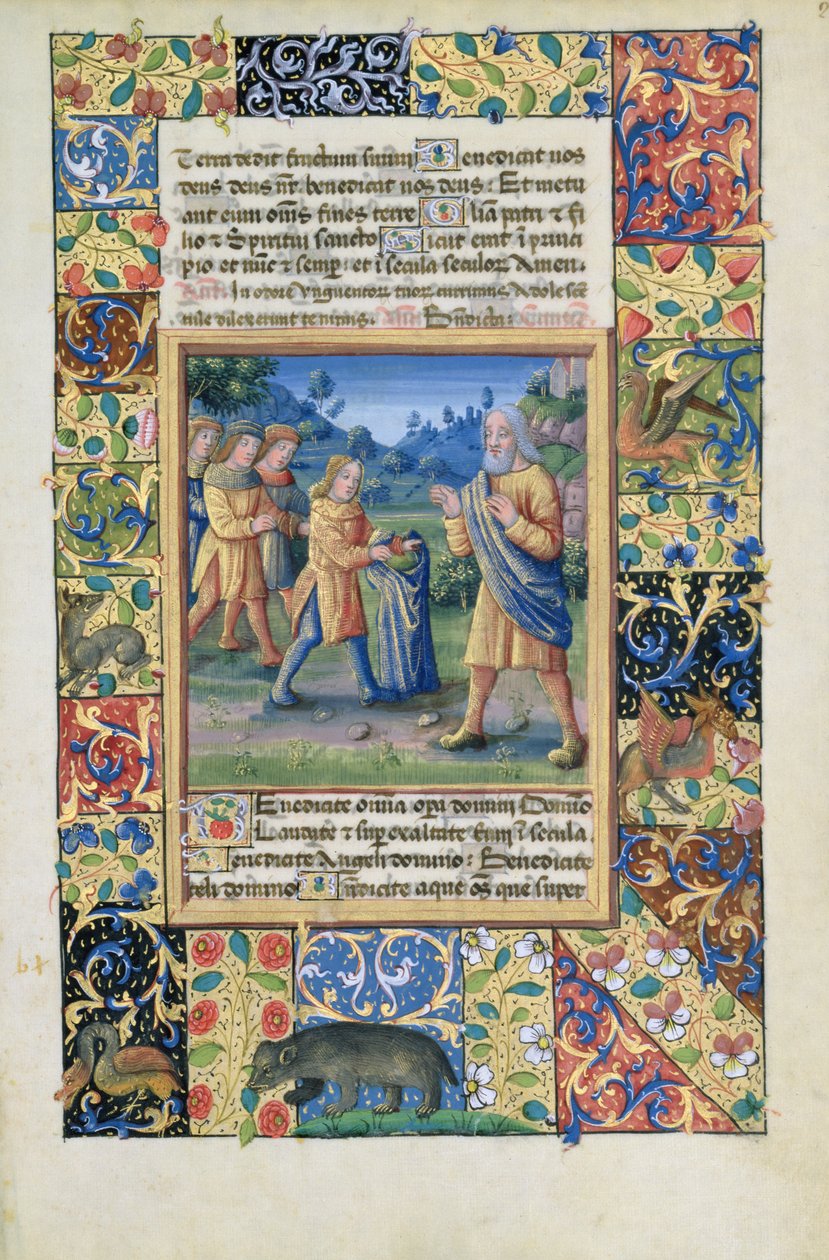 Bayan Lat. Q.v.I.126 fol.21 Josephs kardeşler, Louis dOrleans
