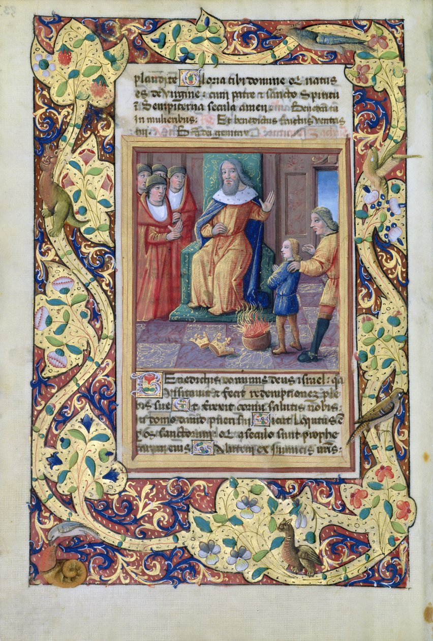 Bayan Lat. Q.v.I.126 fol.23v Joseph, Louis dOrleans