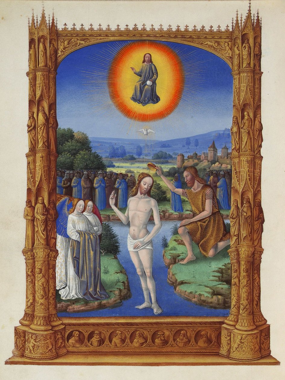 Très Riches Heures du Duc de Berry - İsa