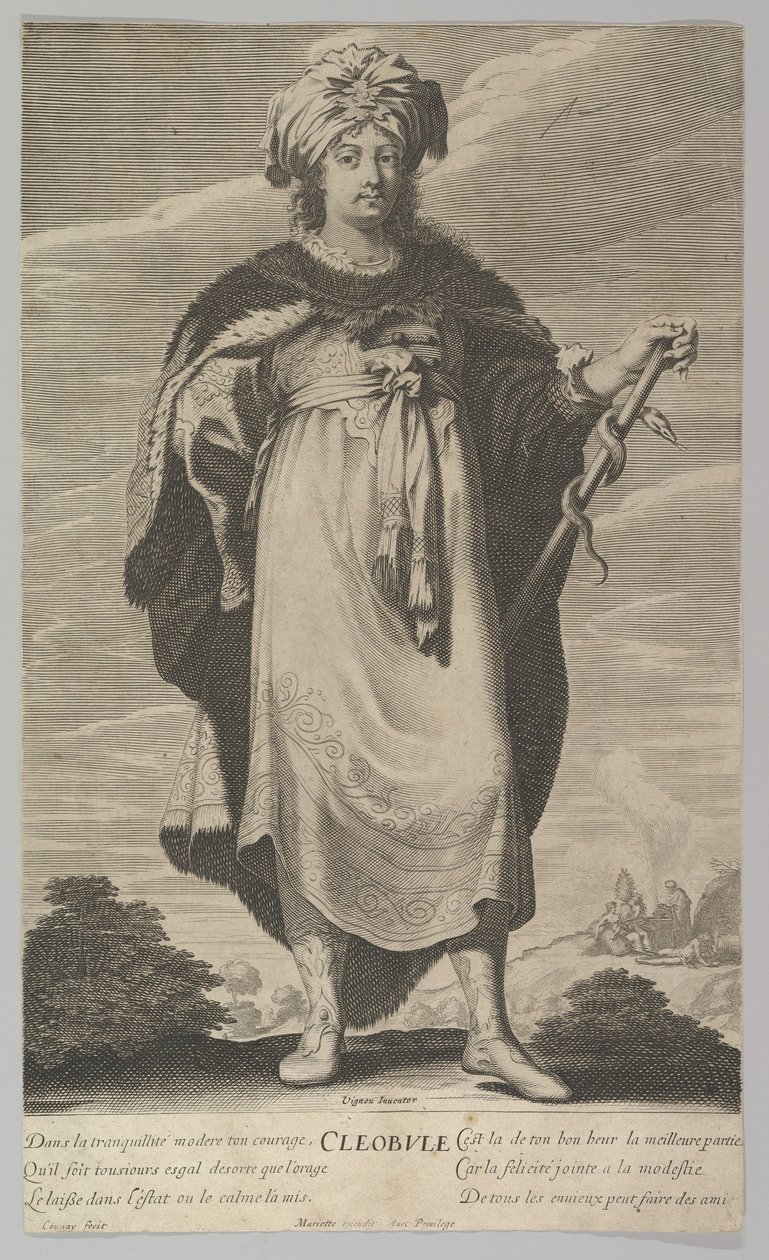 Kleobule, yaklaşık 1639-40 by Jean Couvay