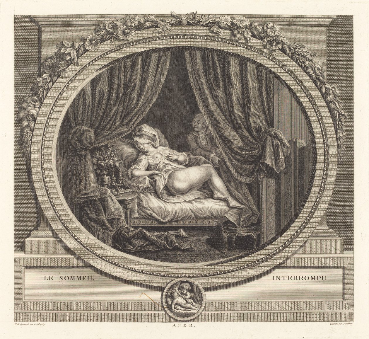 Kesilen uyku by Jean Dambrun after François Marie Isidore Queverdo
