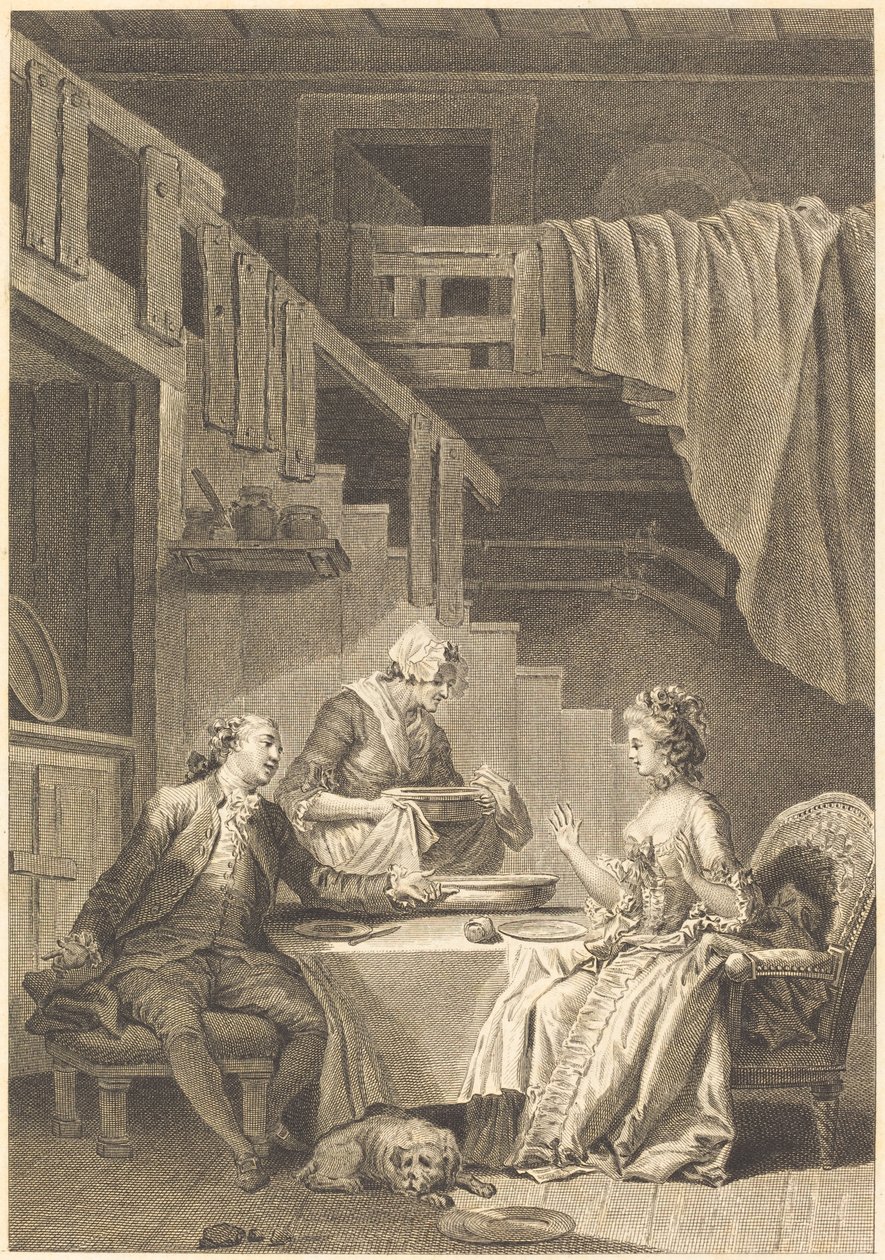 Şahin by Jean Dambrun and Jean Baptiste Tilliard after Jean Honoré Fragonard