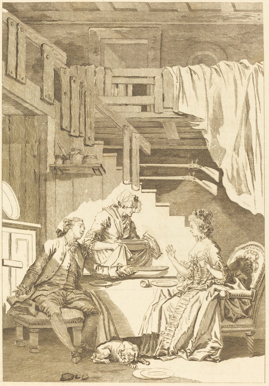 Şahin by Jean Dambrun and Jean Baptiste Tilliard after Jean Honoré Fragonard