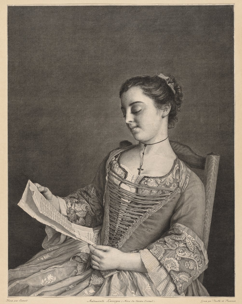 Bayan Lavergne by Jean Daullé