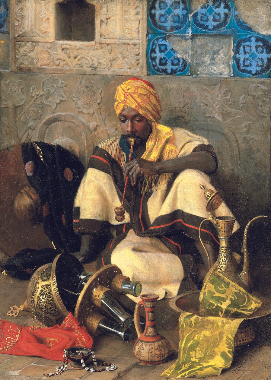 Arap Sigara İçen by Jean Discart