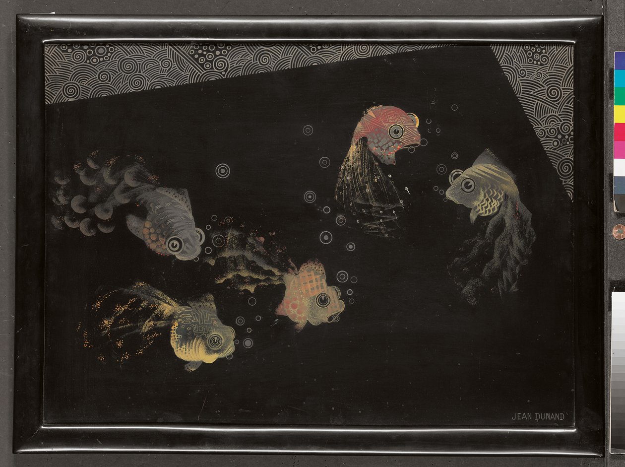 Bir panel by Jean Dunand