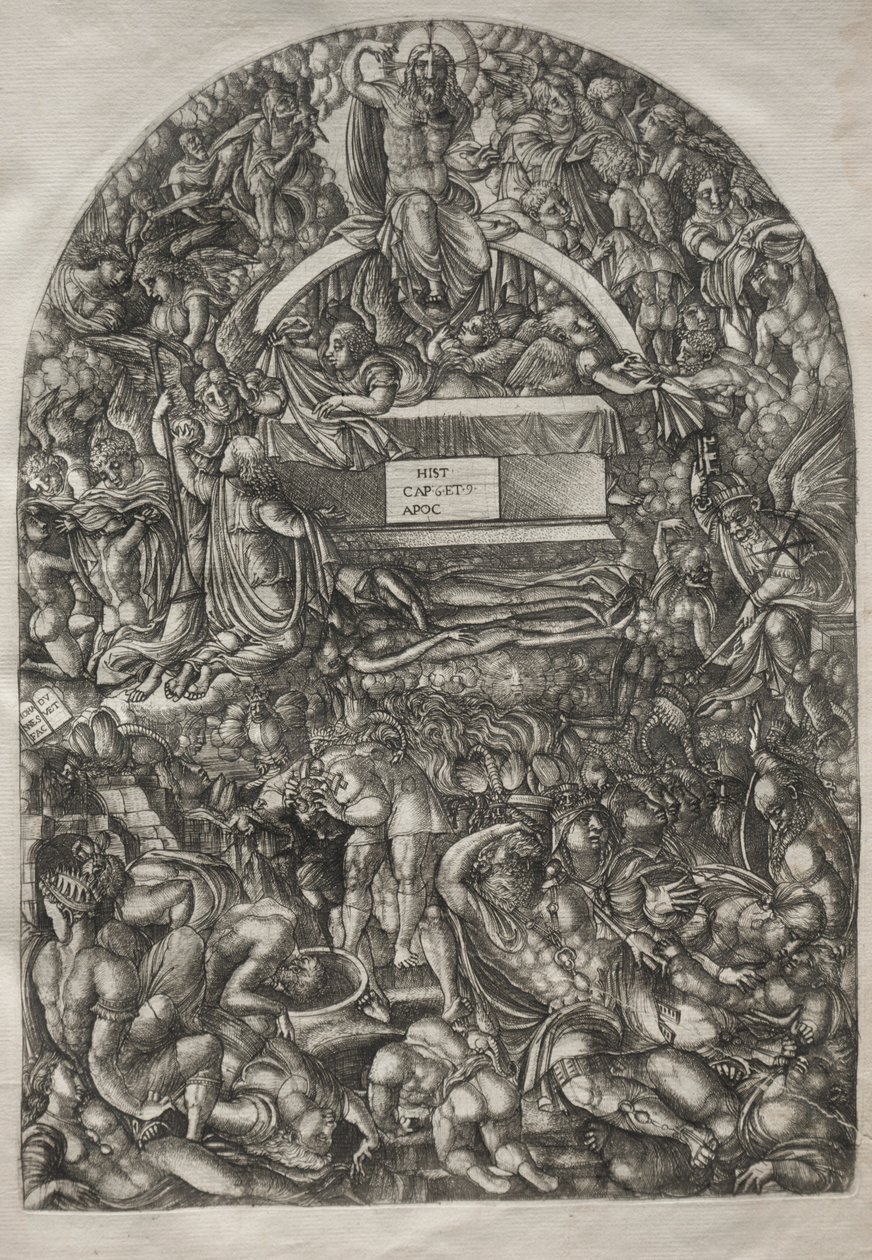 Apocalypse: A Star Falls and Makes Hell to Open, 1546-1556. by Jean Duvet