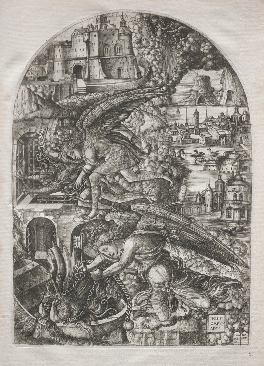 Apocalypse: Bin Yıl Boyunca Şeytan Bağlandı, 1546-1555. by Jean Duvet