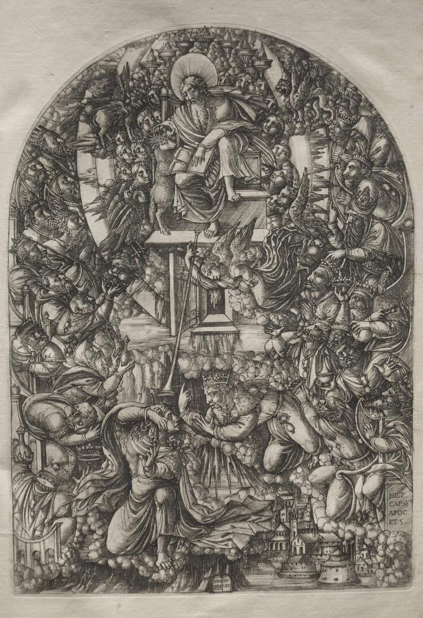 Kıyamet: Aziz John Cennete Çağrıldı, 1546-1556. by Jean Duvet