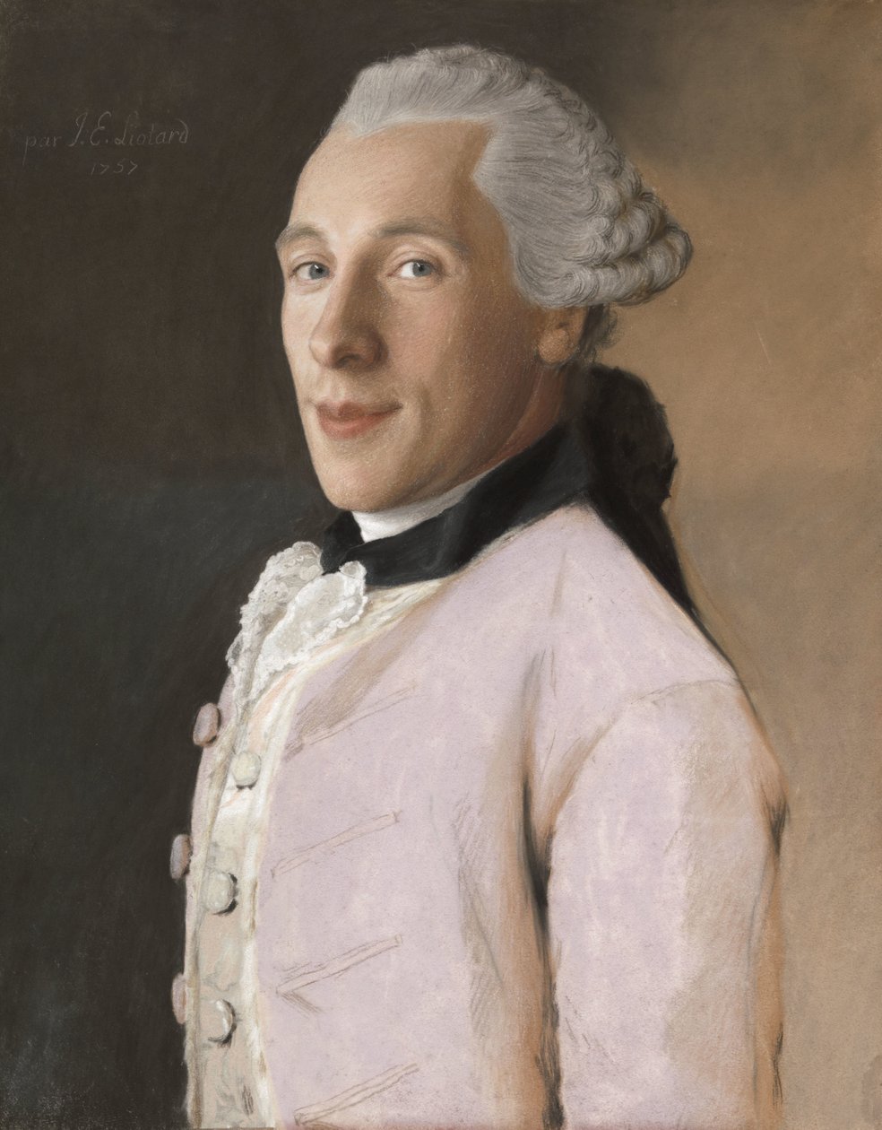 Joachim Rendorp by Jean Etienne Liotard (signed by artist)
