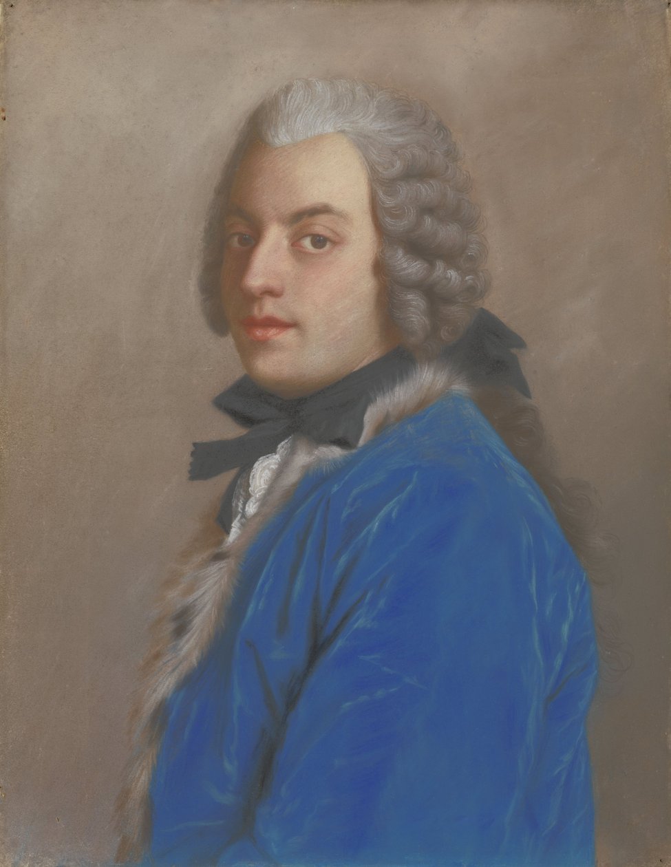 Kont Francesco Algarotti, 1745 by Jean Étienne Liotard