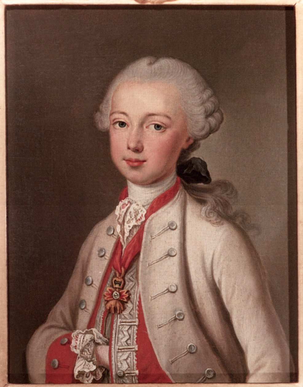Leopold II (1747-92) Kutsal Roma İmparatoru ve Toskana Büyük Dükü, 1762 by Jean Étienne Liotard