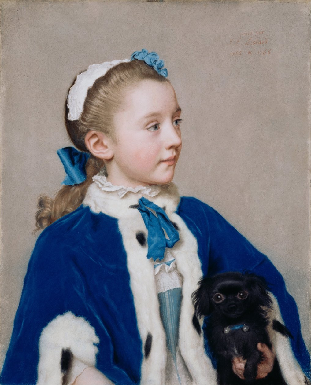 Maria Frederike van Reede-Athlone, Seven, 1755-1756 by Jean Étienne Liotard