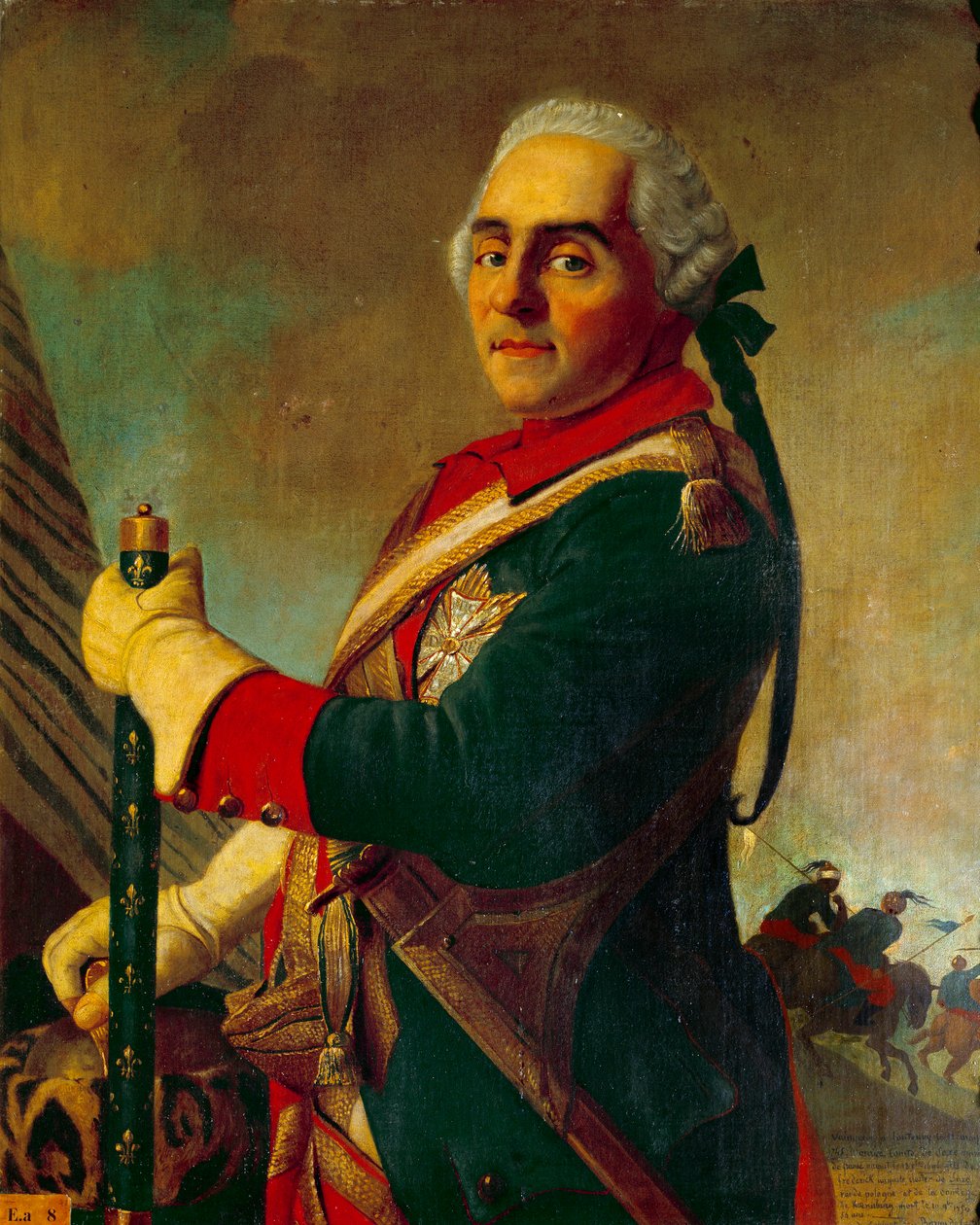 Maurice Kontu Saksonya, Fransa mareşali (1696-1750) portresi Jean Etienne Liotard (1702-1789) by Jean Étienne Liotard