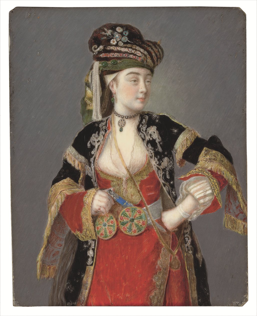 Türk elbiseli Laura Tarsi