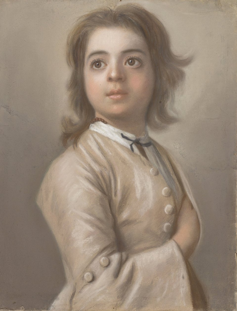 Bir çocuğun yarı yolda çalışması by Jean Étienne Liotard