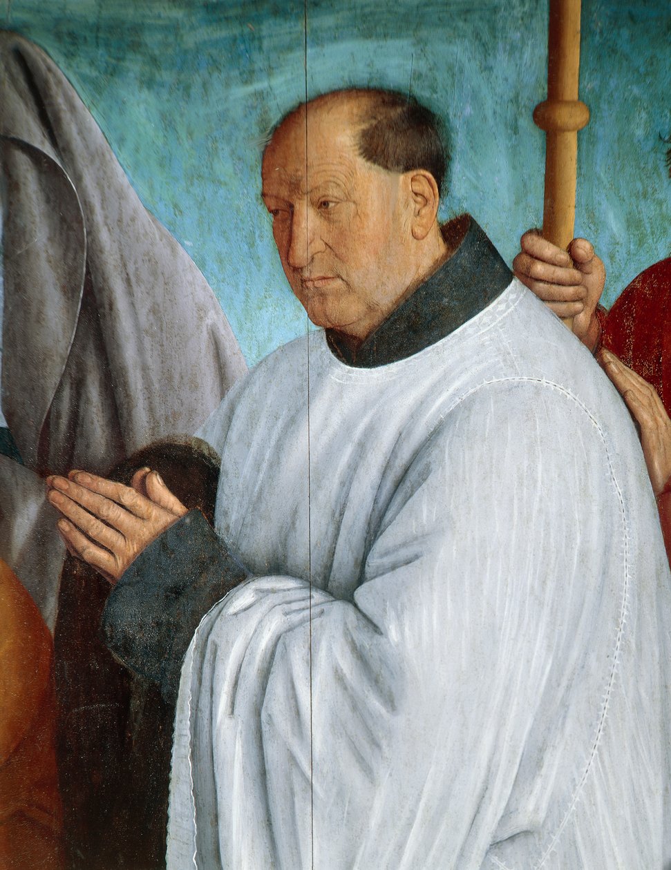 Fransa, Nouans-les-Fontaines, St Martin's Kilisesi, Pieta by Jean Fouquet
