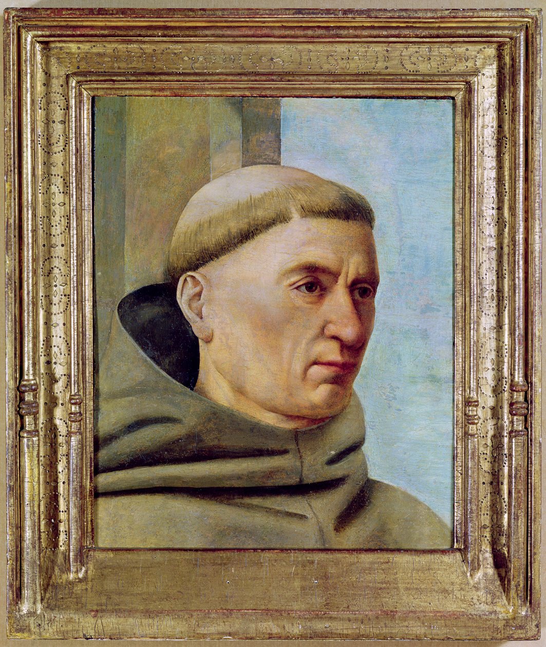 Bir Keşiş Başkanı by Jean Fouquet