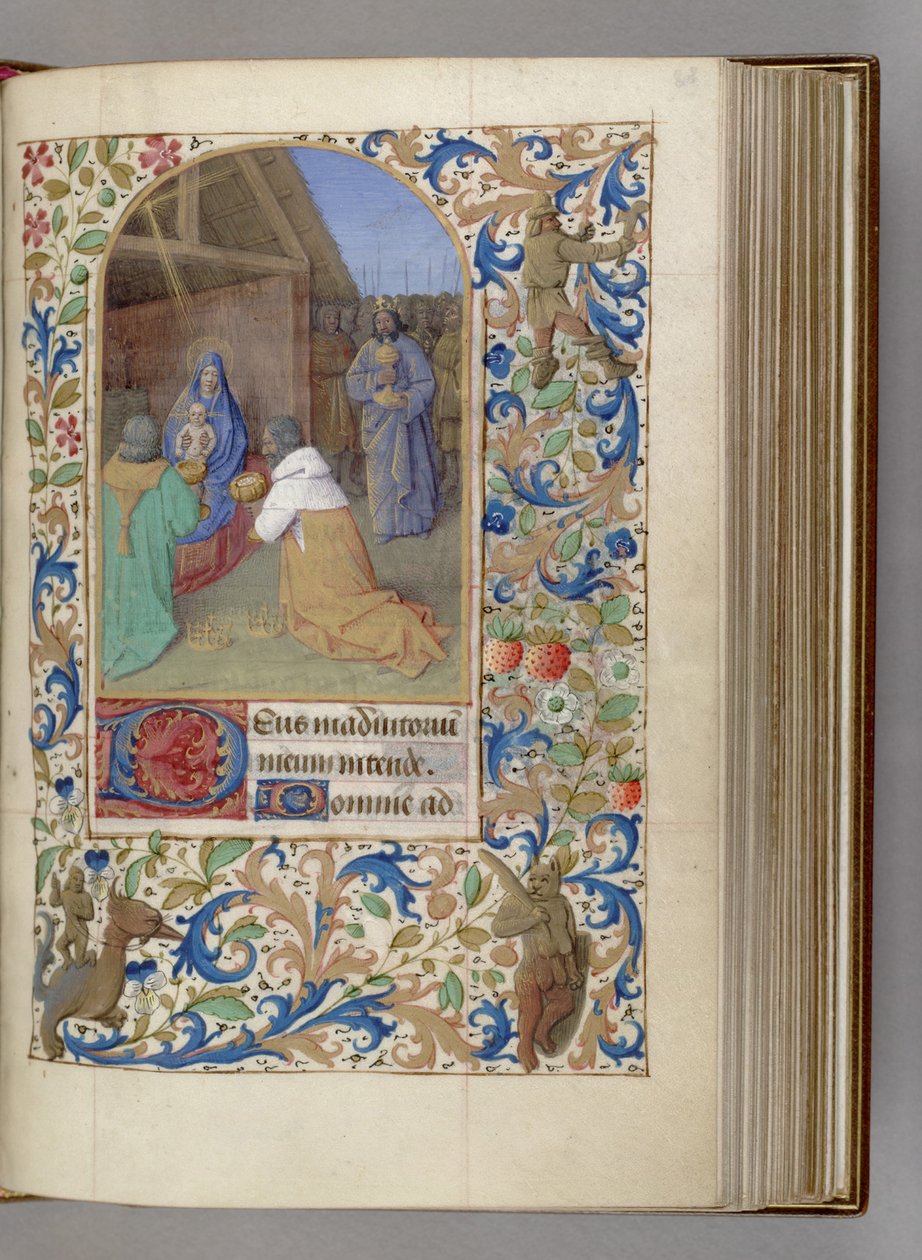 Magi Saatleri Kitabının Hayranlığı, 1450-1499 by Jean Fouquet