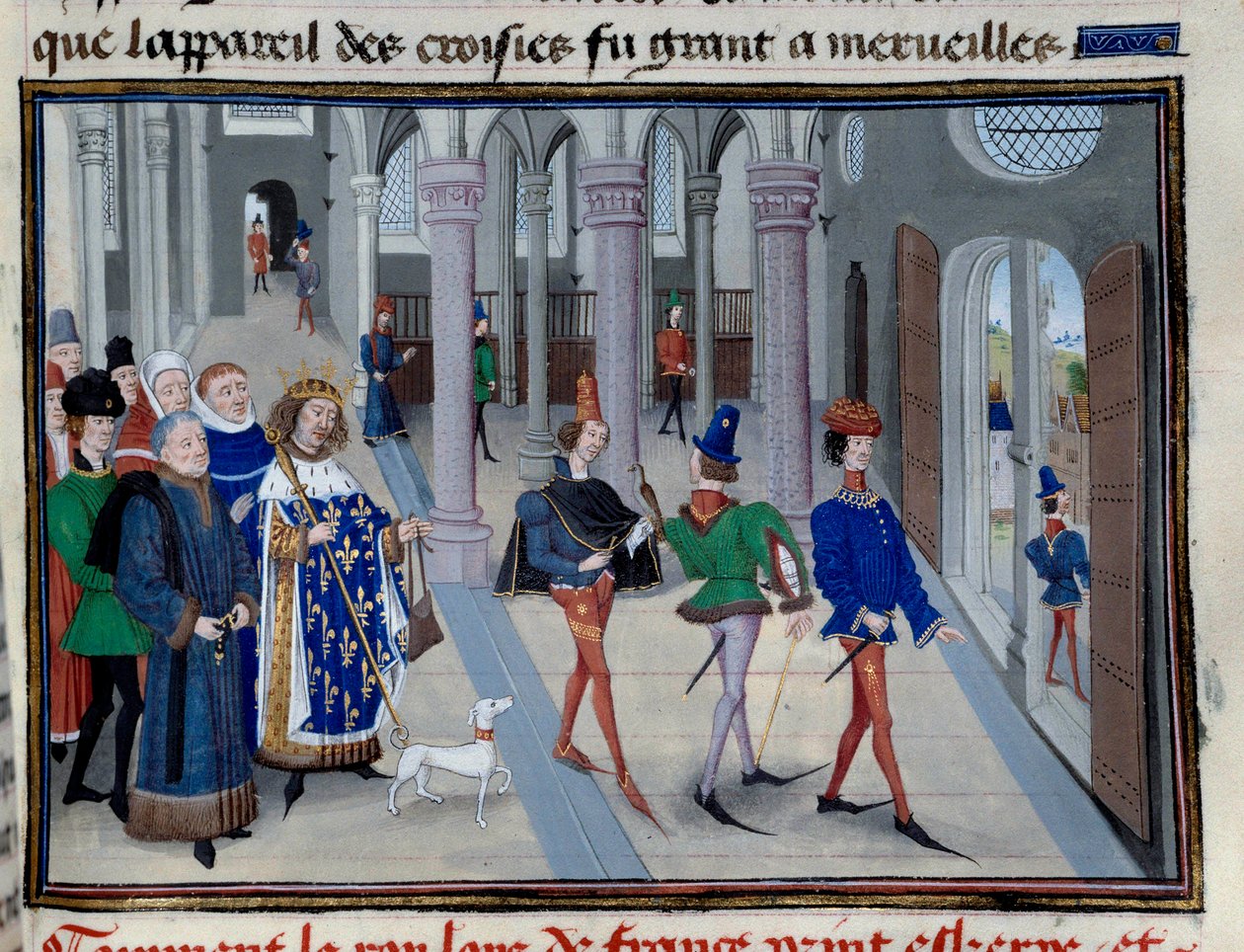 Jean Fouquet (1420-1481), Paris, Library of the Arsenal by Jean Fouquet