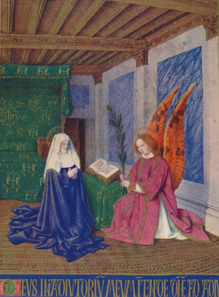 İkinci Müjde, c1455, 1939 by Jean Fouquet