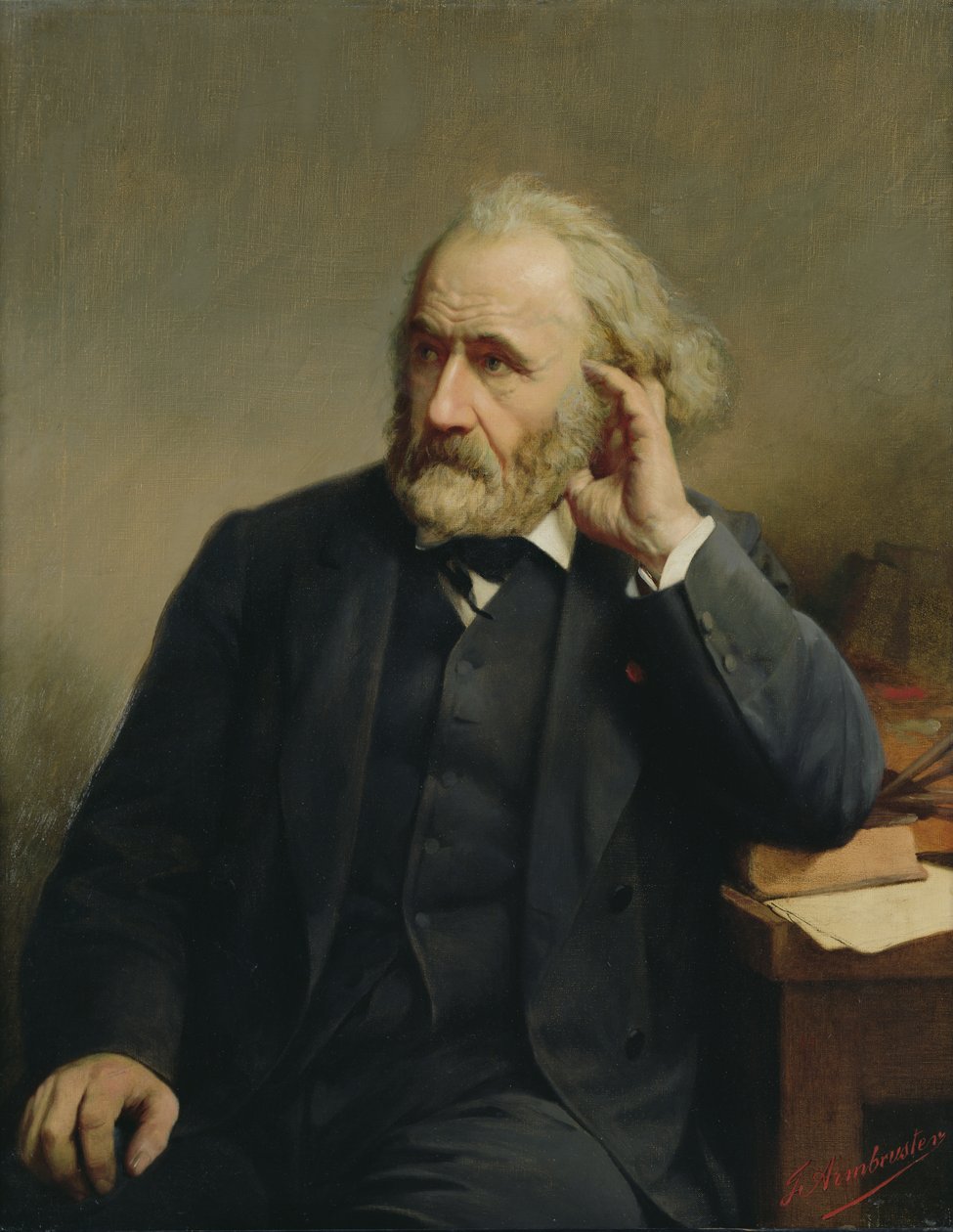 Joseph Chenavard'ın Portresi (1807-95) by Jean Francois Armbruster