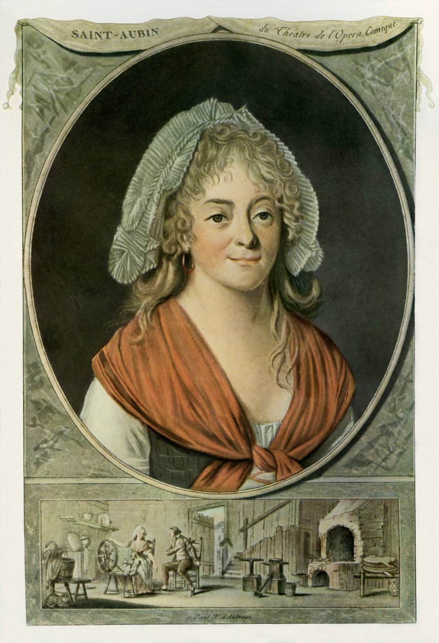 Madam Saint-Aubin by Jean Francois Garneray