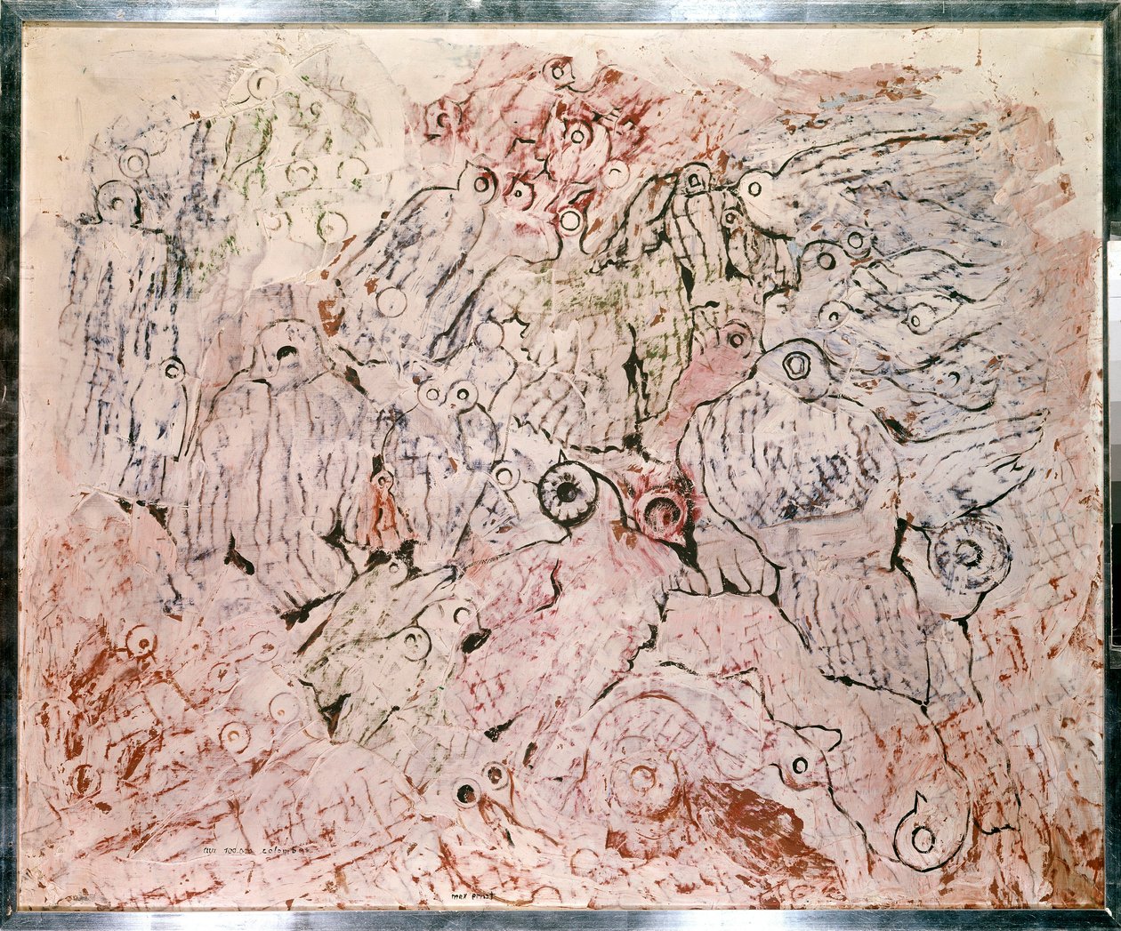 Max Ernst'in (1891 - 1976) 100.000 Güvercin Tablosuna by Jean Francois Garneray