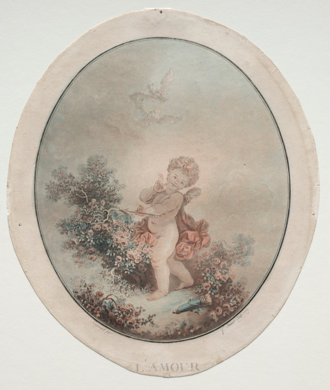 aşk tanrısı by Jean Francois Janinet