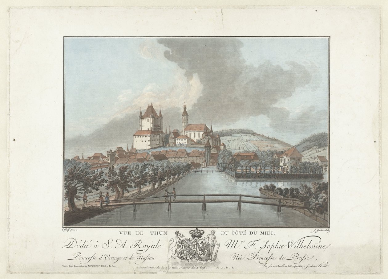 Gezicht op Thun Thun