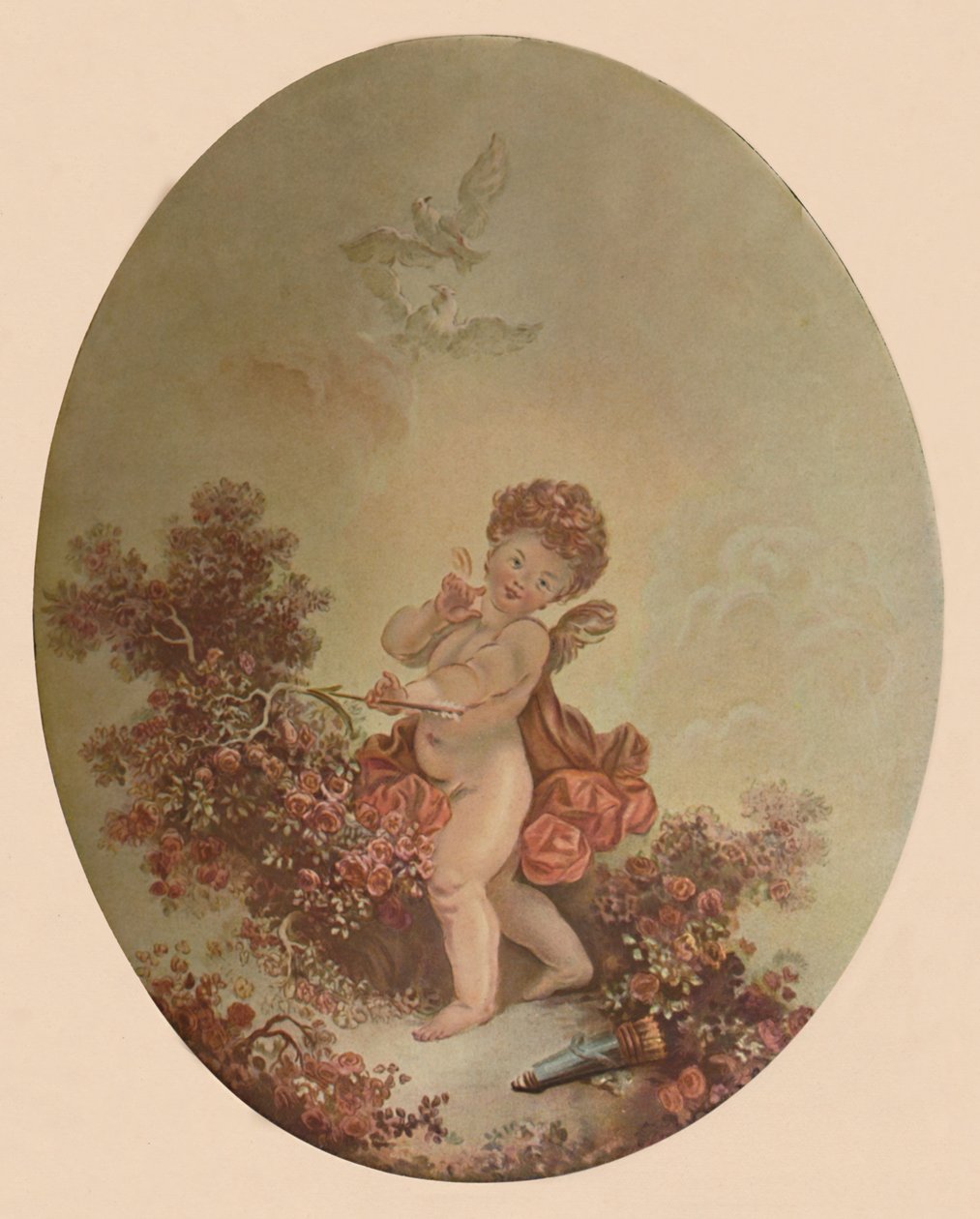 LAMour, Aşk, c1775, 1913 by Jean Francois Janinet