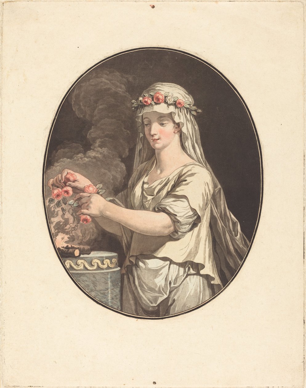 Genç vesta. by Jean Francois Janinet