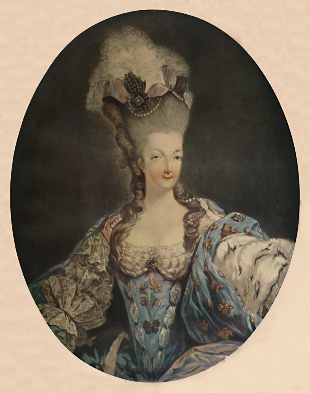 Marie Antoinette, Fransa Kraliçesi, 1777, 1913 by Jean Francois Janinet