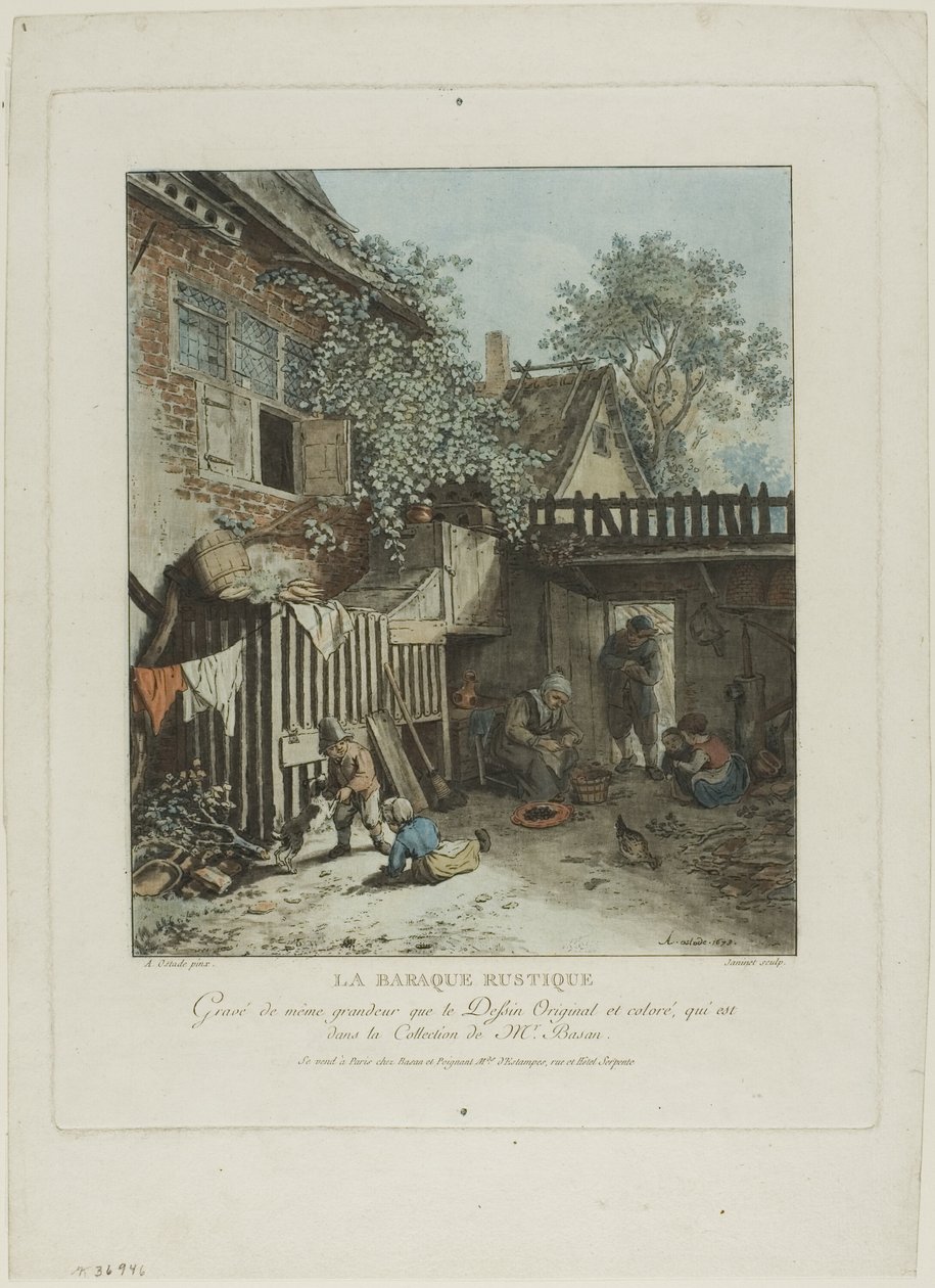 Rustik Kulübe by Jean Francois Janinet