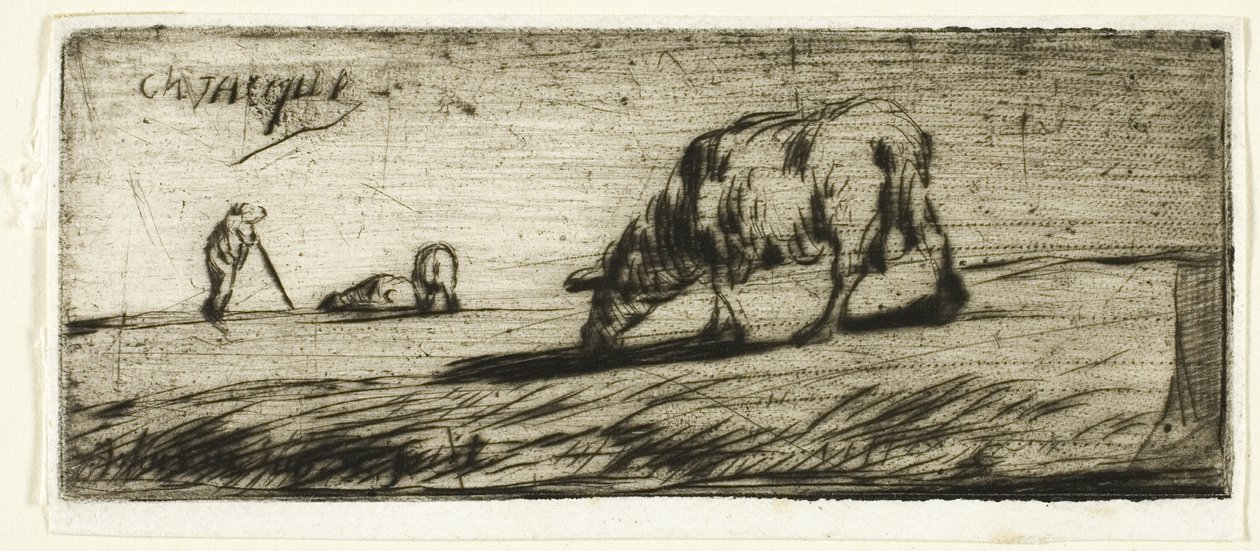 Bir Koyun Otlatma by Jean Francois Millet