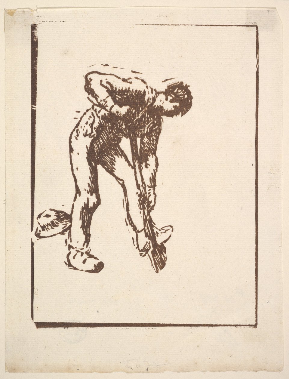Kazıcı, 1863. by Jean Francois Millet