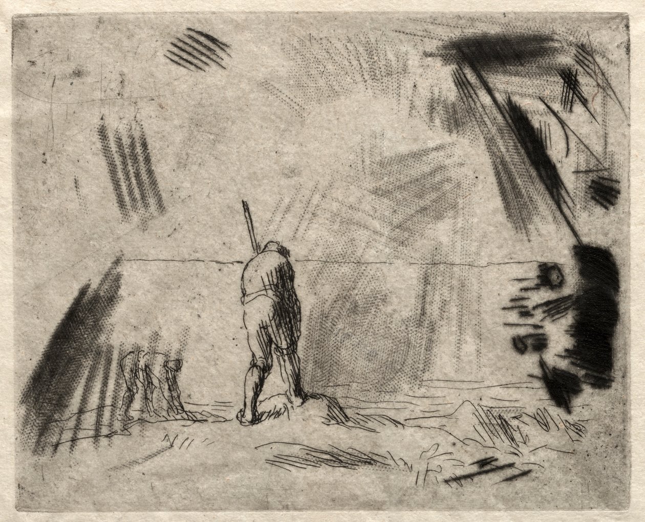 yosun toplayıcılar by Jean Francois Millet