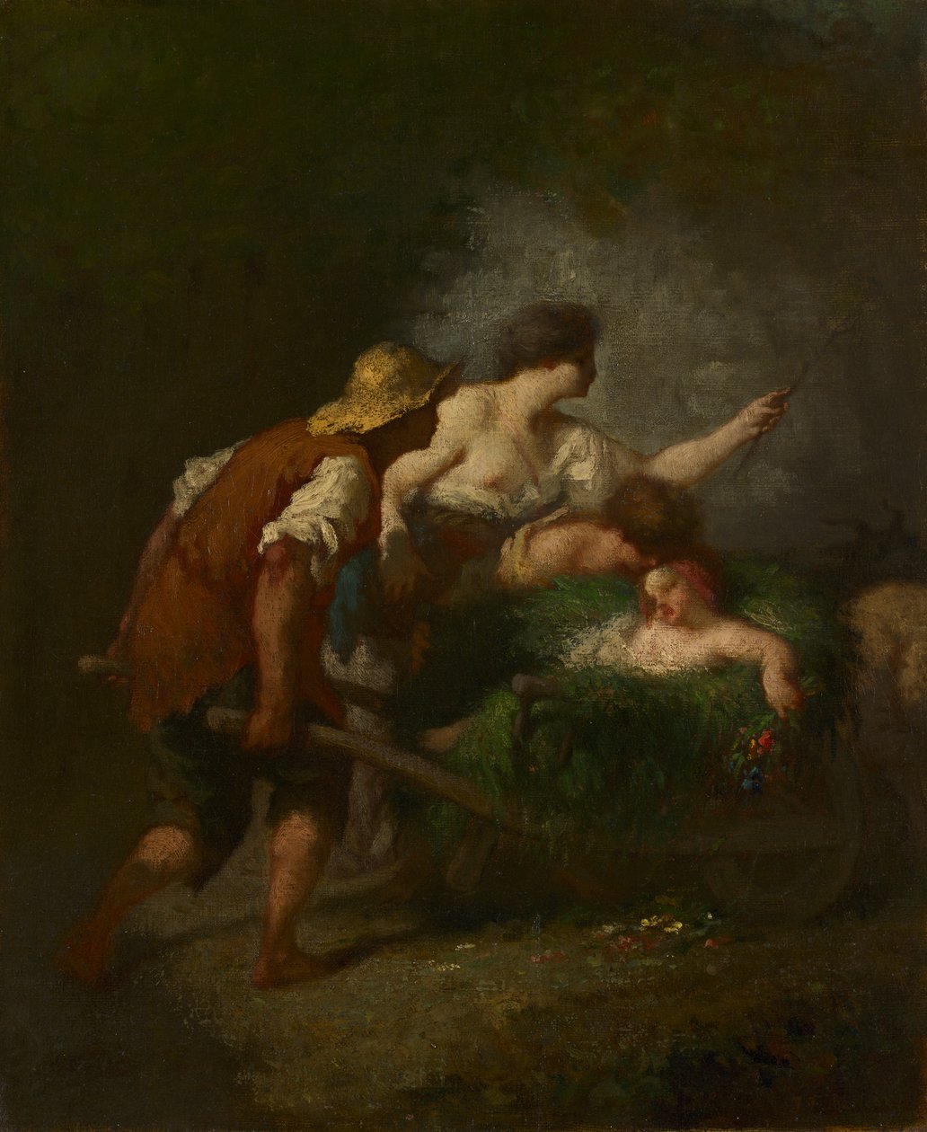 Tarlalardan Dönüş by Jean Francois Millet