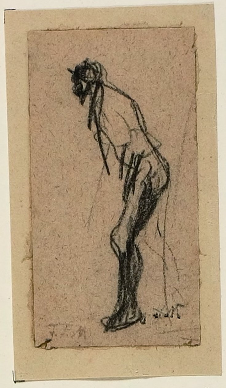 Ayakta Şekil by Jean Francois Millet