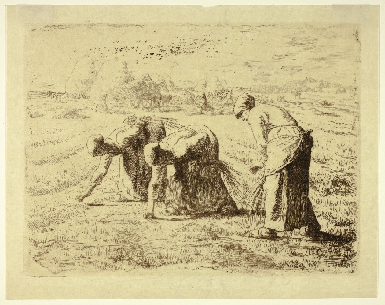 toplayıcılar by Jean Francois Millet