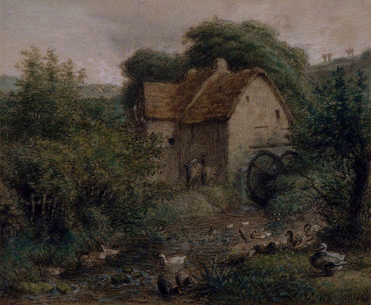 Eski Değirmen by Jean Francois Millet