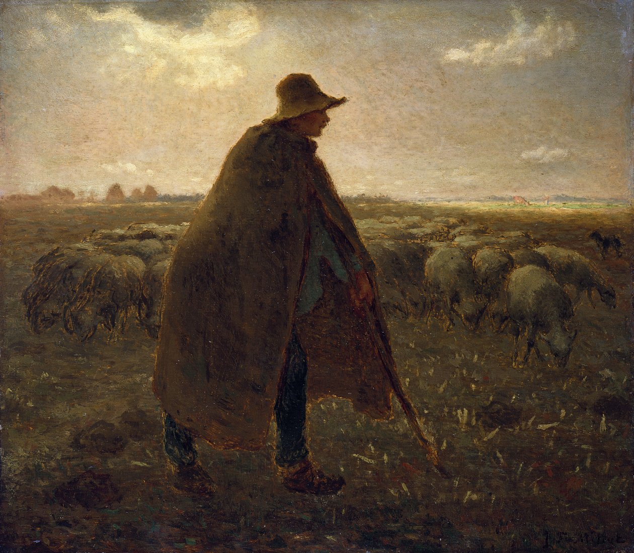 Çoban, c.1858-62 by Jean Francois Millet