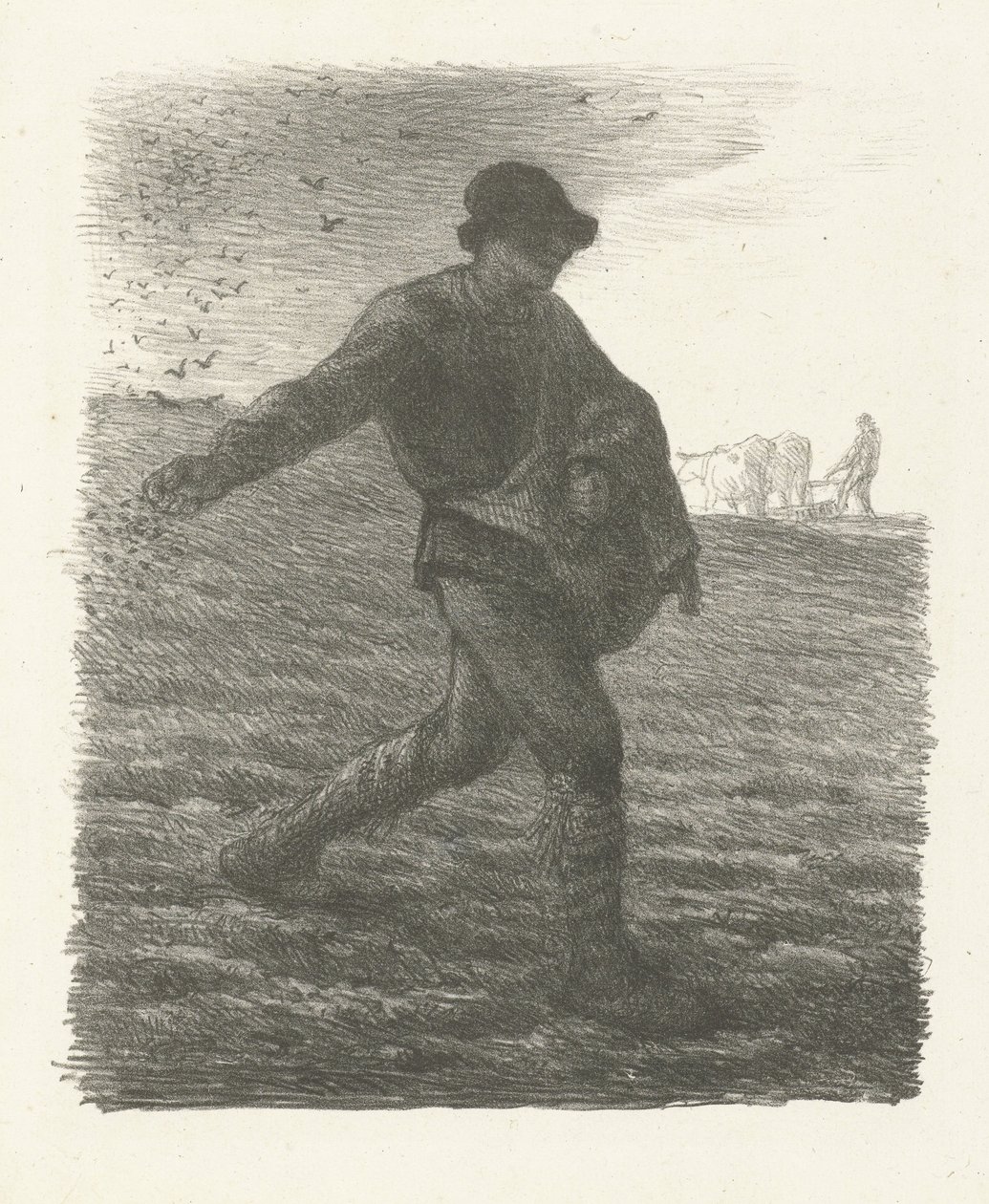 Ekici, 1851 by Jean Francois Millet