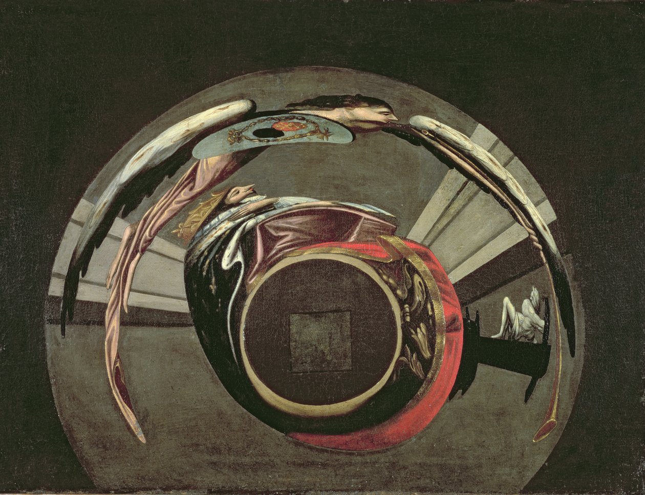 anamorfoz by Jean Francois Niceron