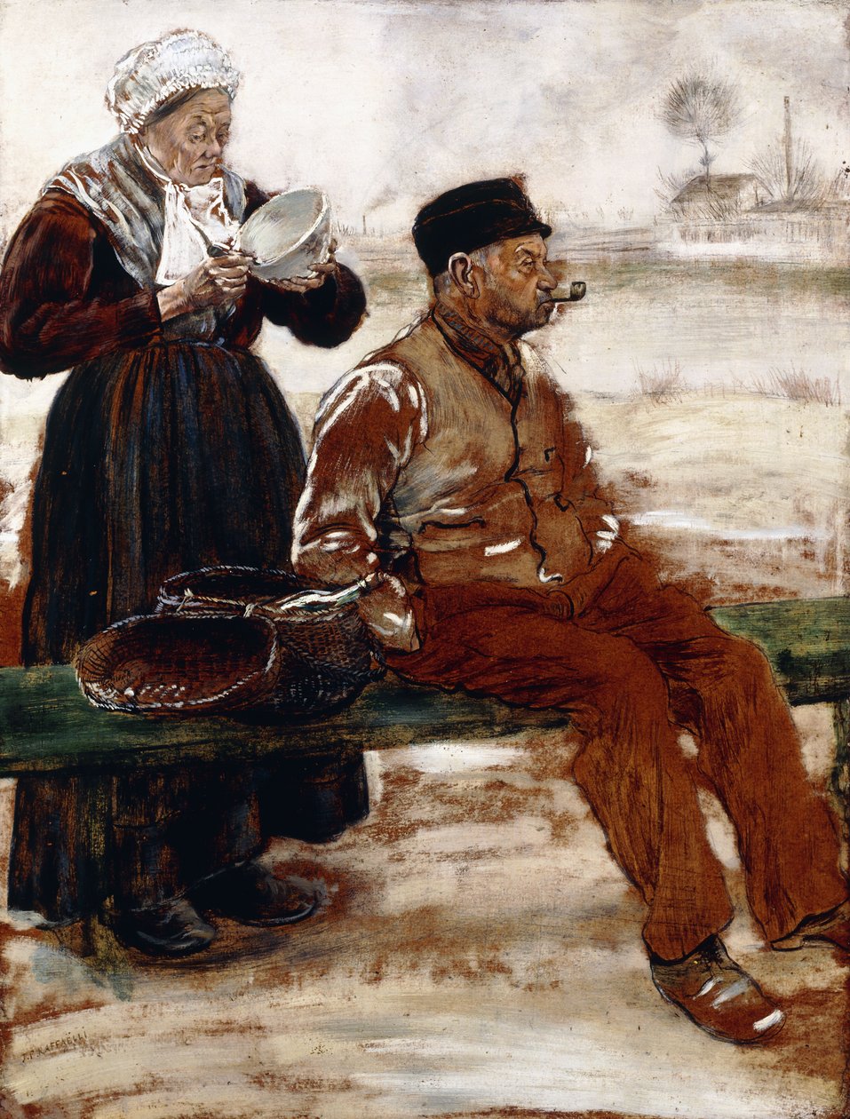 Yemekten sonra, by Jean Francois Raffaelli