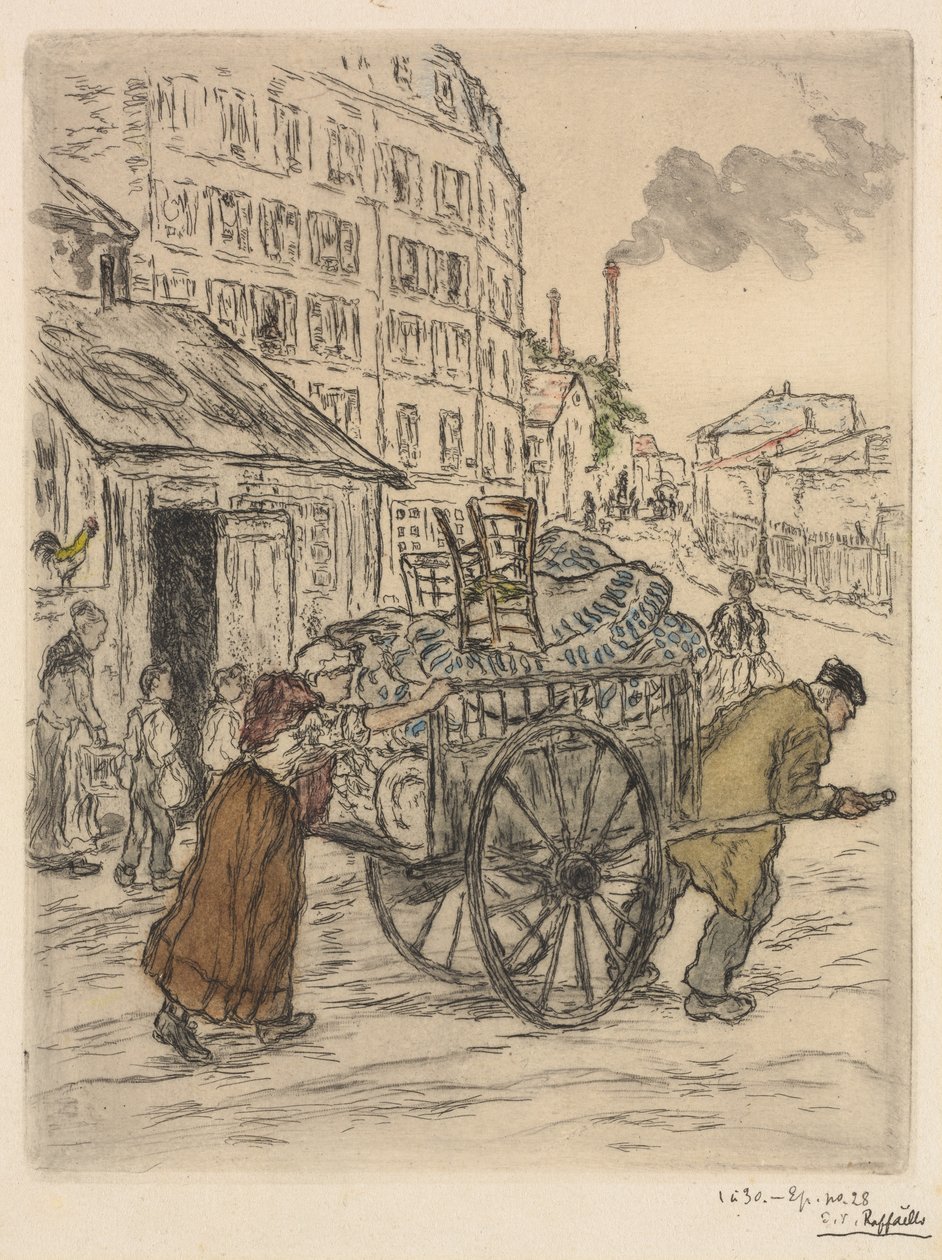 Hareket, 1894. by Jean Francois Raffaelli