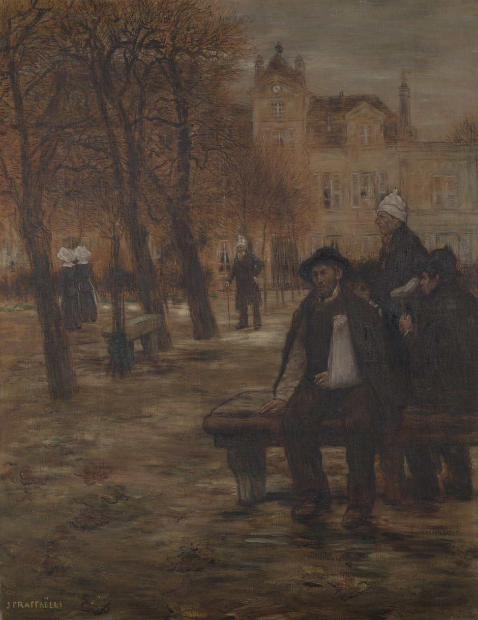 Eski İyileşenler, c.1892 by Jean Francois Raffaelli