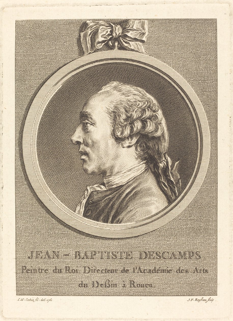 Jean-Baptiste Descamps by Jean Francois Rousseau