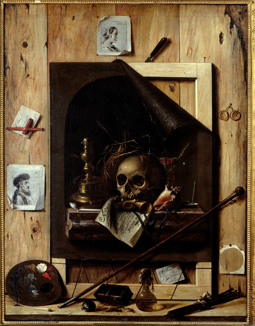 Vanity and trompe l