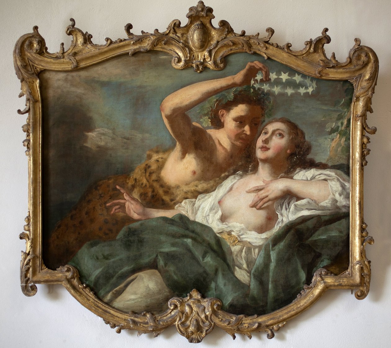 Bacchus ve Ariane. Jean Francois de Troy